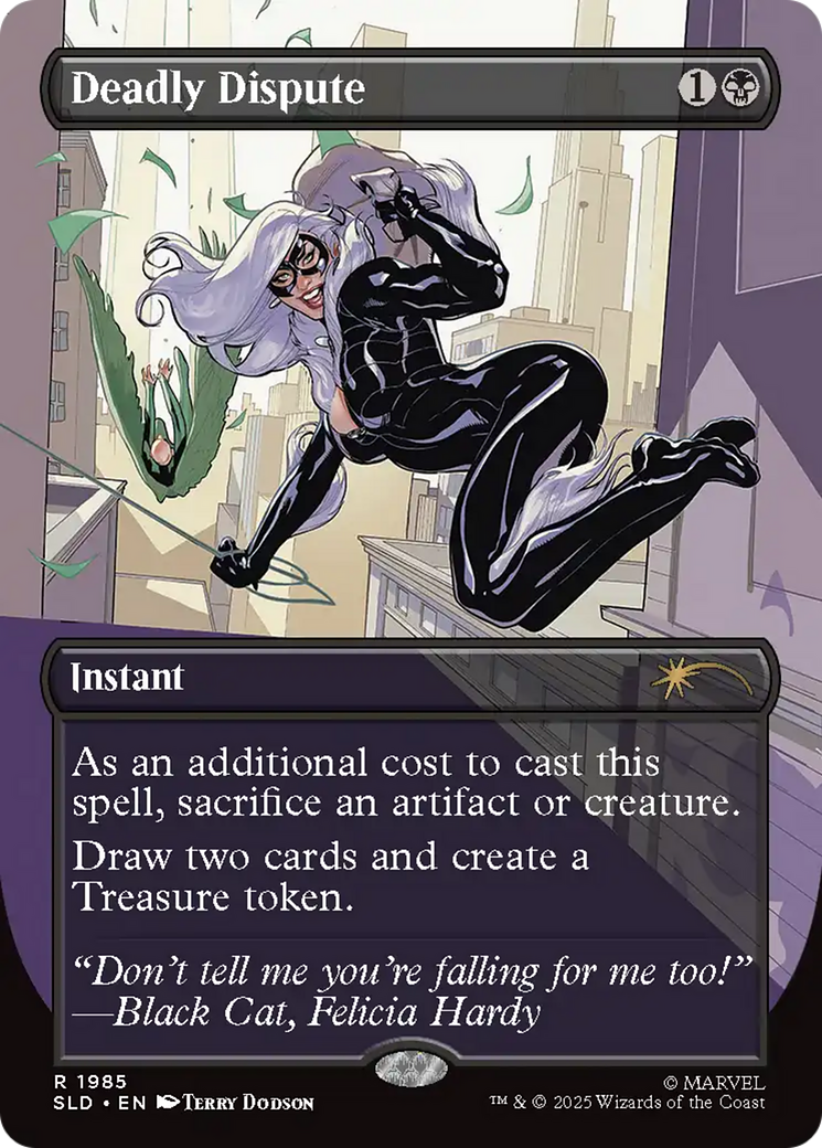 Deadly Dispute (1985) (Rainbow Foil) [Secret Lair Drop Series]