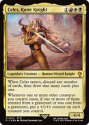 Celes, Rune Knight (Surge Foil) [FINAL FANTASY Commander]