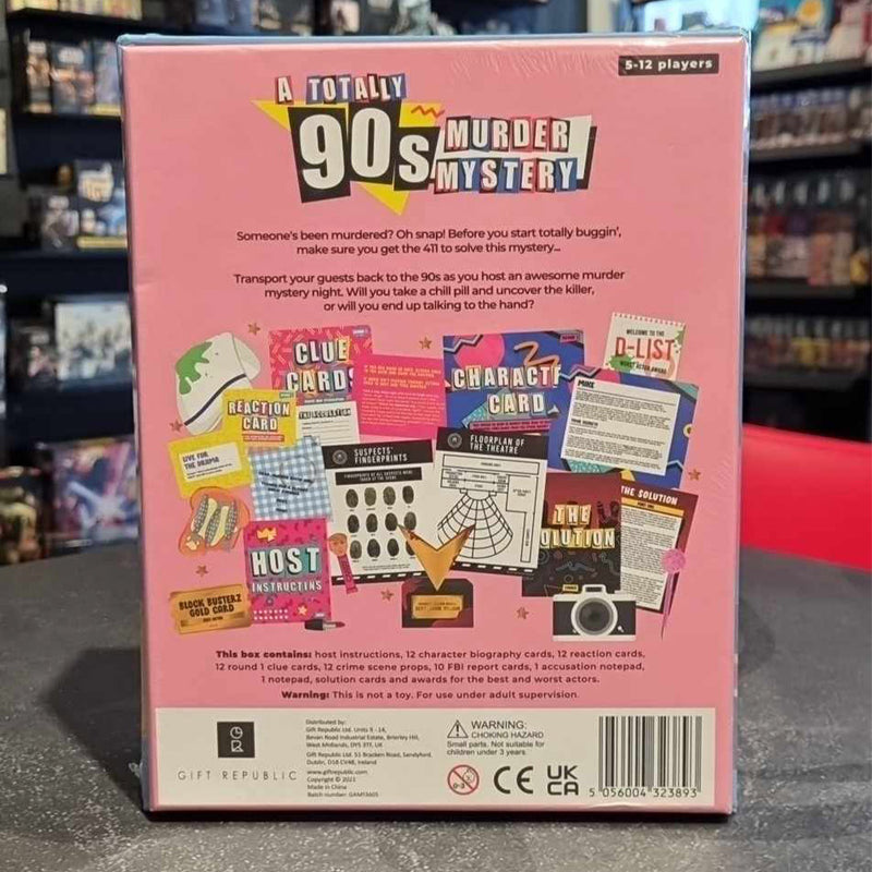 A Totally 90's Murder Mystery