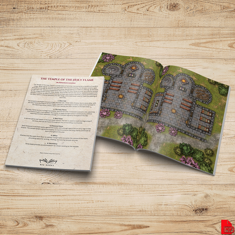 Adventure Location: The Temple of the Holy Flame