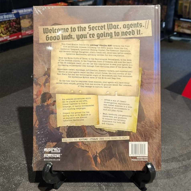 Achtung Cthulhu Behind Enemy Lines (2d20 Edition)