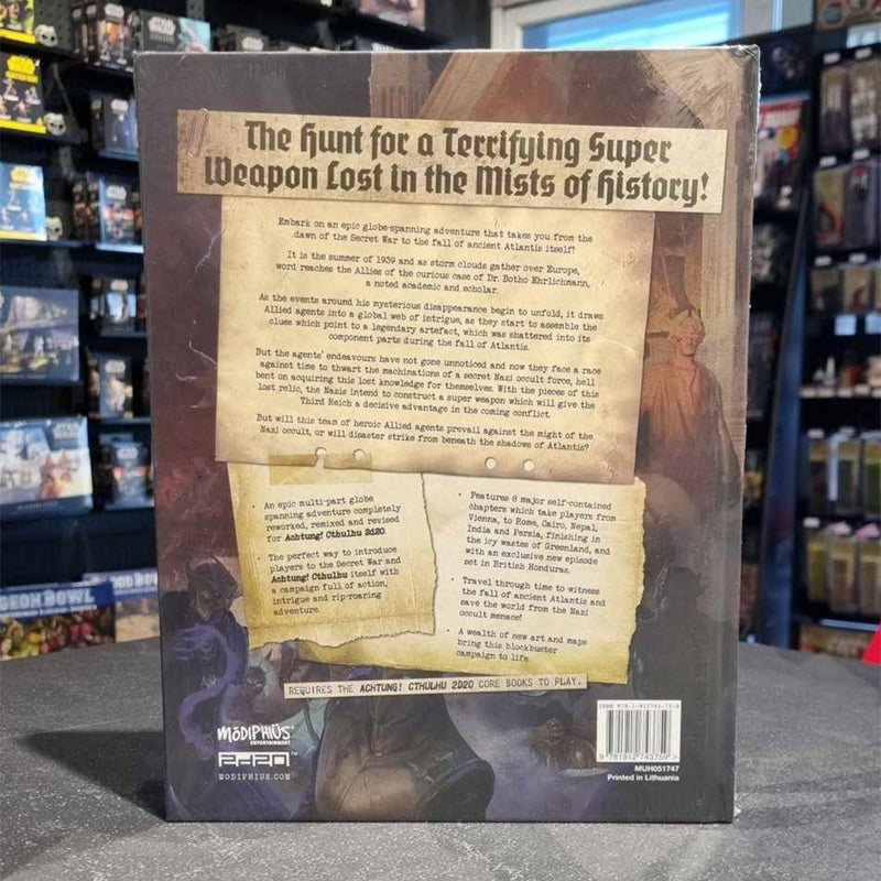 Achtung Cthulhu Shadows of Atlantis (2d20 Edition)