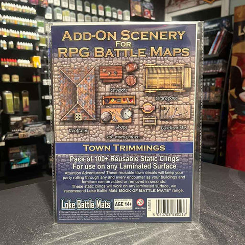 Add on Scenery for RPG Battle Maps - Town Trimmings
