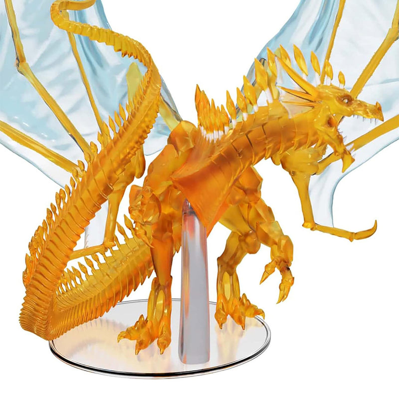 Adult Topaz Dragon D&D Icons of the Realms Premium Miniature