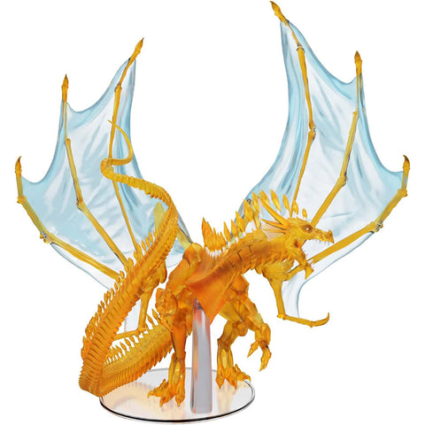 Adult Topaz Dragon D&D Icons of the Realms Premium Miniature