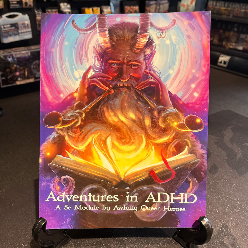 Adventures in ADHD - A 5e module to learn about ADHD in a fun easy way while adventuring through the Feywild.
