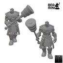 Amber Golem | BeaMini Unpainted RPG Miniatures