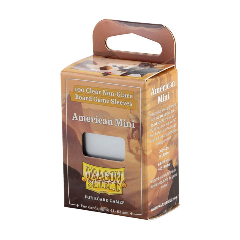Dragon Shield Board Game Sleeves - American Mini 41 x 63mm