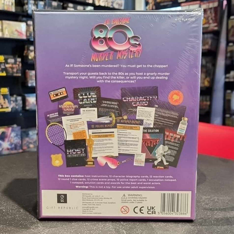 An Awesome 80's Murder Mystery