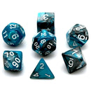 Arcane Armour - 7 Piece Polyhedral Dice Set + Dice Bag