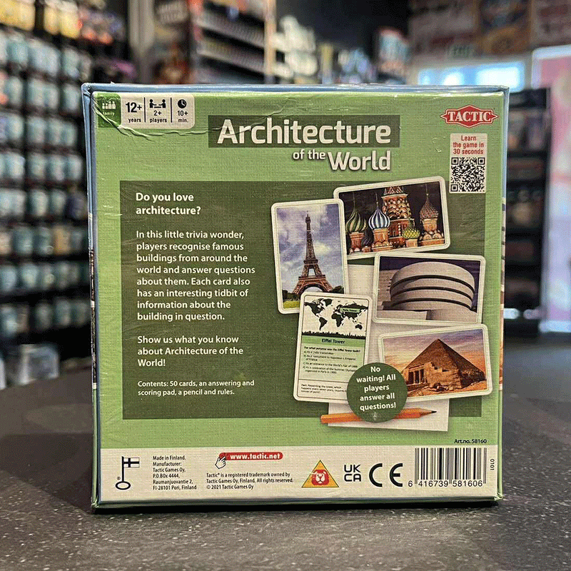 Architecture of the World Game