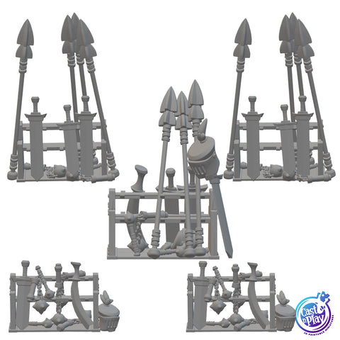 Armoury | BeaMini Unpainted RPG Miniatures
