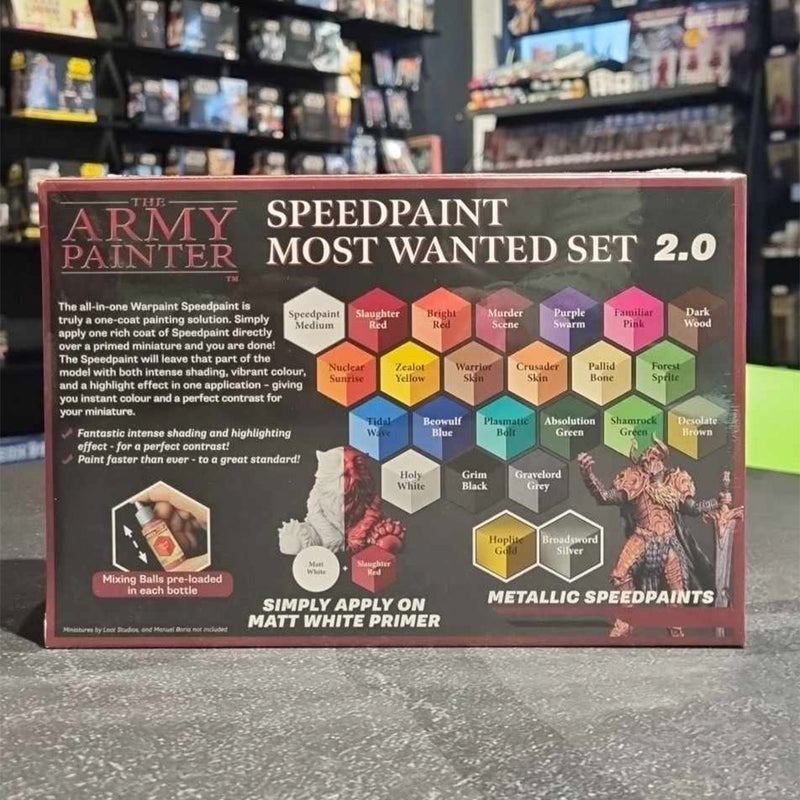 Army Painter Speedpaint Most Wanted Set 2.0