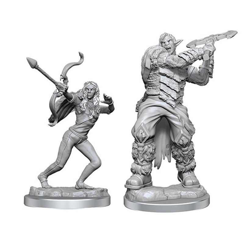 Ashari Stoneguard & Ashari Skydancer - Critical Role Unpainted Miniatures