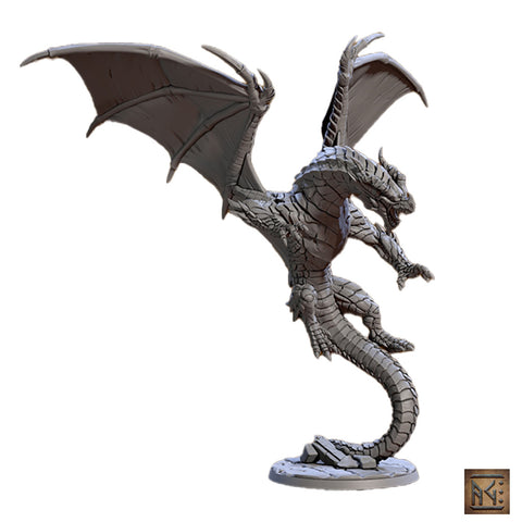 Assault Dragon | BeaMini Unpainted RPG Miniatures