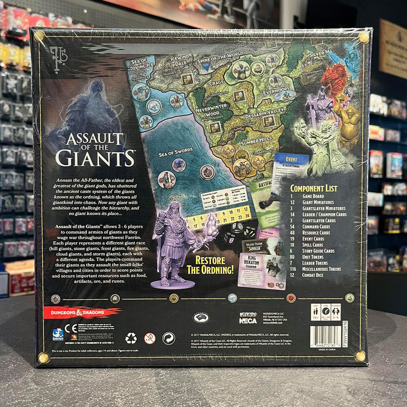 Assault of the Giants - A Dungeon & Dragons Board Game