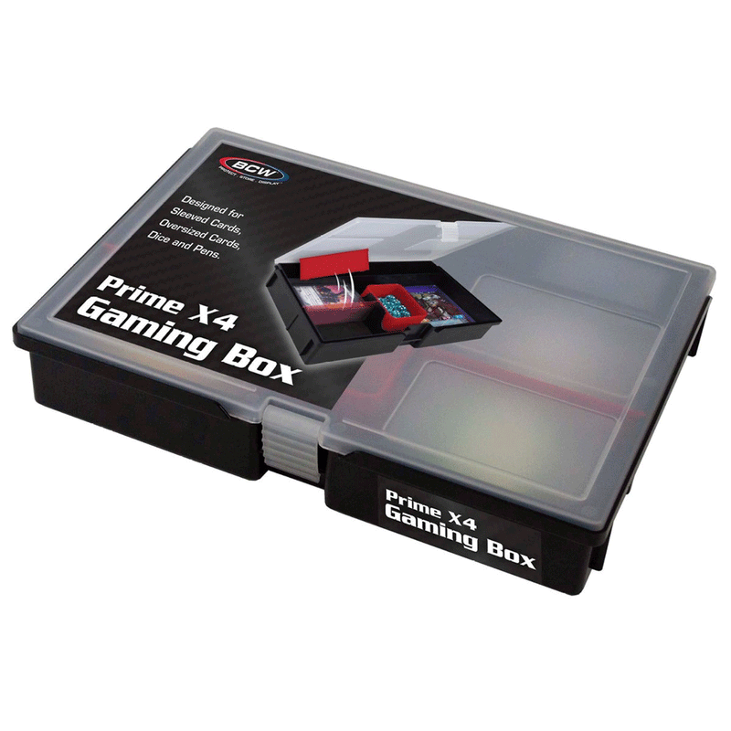 BCW Deck Case Prime-X4 Configurable card game box