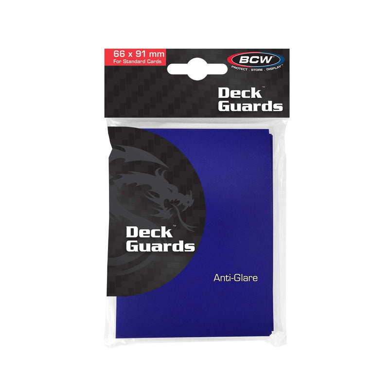 BCW Standard Size Deck Guards - Blue (50 Pack)