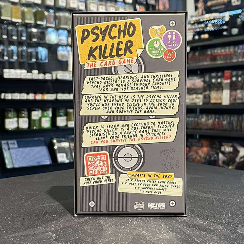 Psycho Killer The Card Game - Can You Survive?