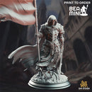 Banner Knight - Florian the Fallen | BeaMini Print to Order Miniatures