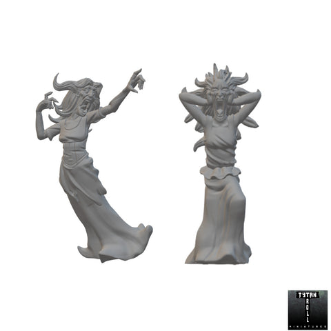 Banshee | BeaMini Unpainted RPG Miniatures