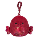 Barella The Raspberry Betta Fish - Squishmallows Clip On (8.8cm/3.5")