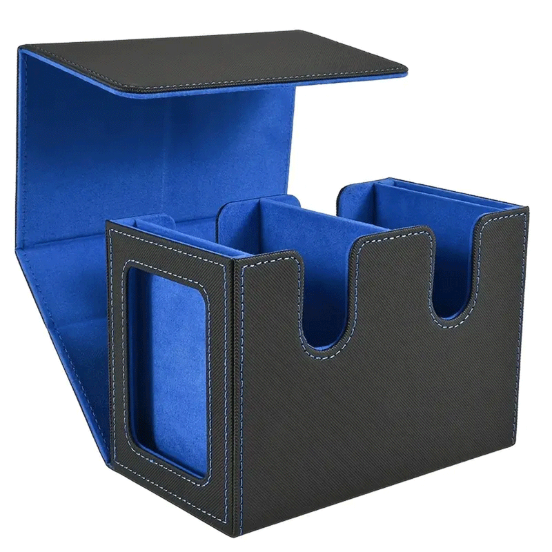 Bea Box 200+ Commander Display Deck Box - Black/Blue