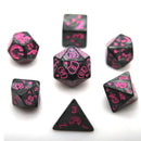 Bea Familiar - 7 Piece Polyhedral Dice Set + Dice Bag