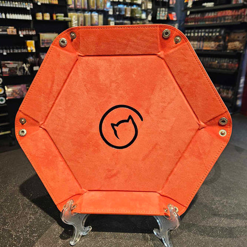 Bea Games Hexagon Dice Tray  - Orange
