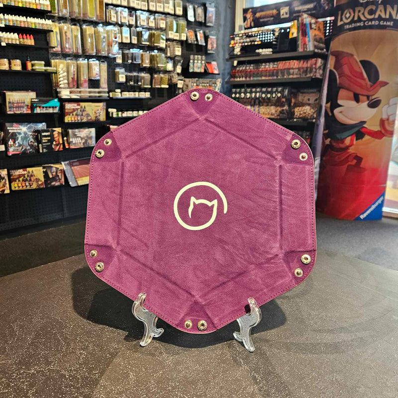 Bea Games Hexagon Dice Tray  - Purple