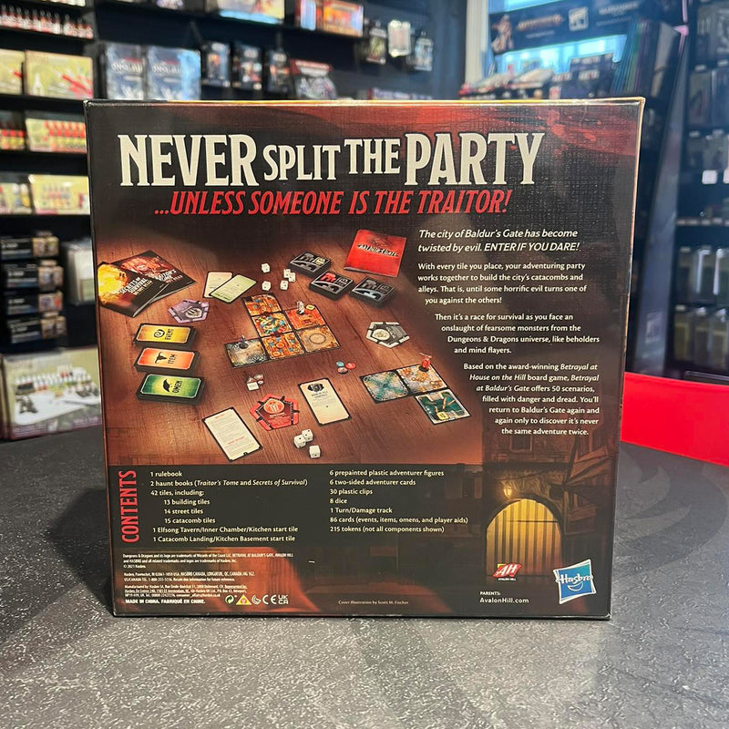 Betrayal at Baldur's Gate - A Dungeon & Dragons Board Game