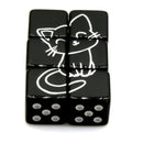 Black Cat D6 Dice Set