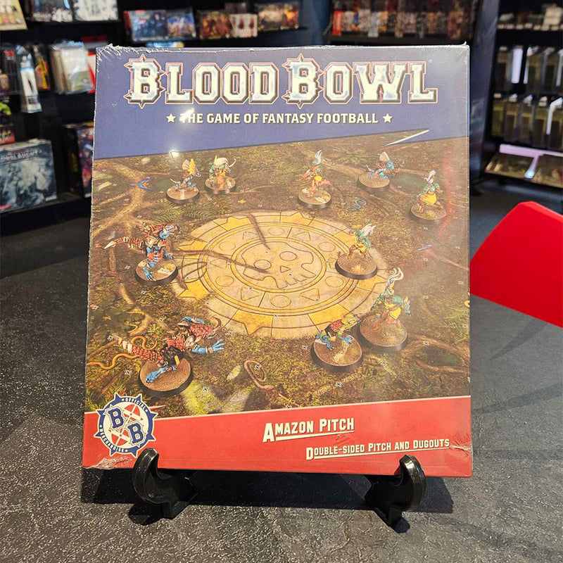 Blood Bowl - Amazon Pitch, Double-Sided Pitch and Dugouts