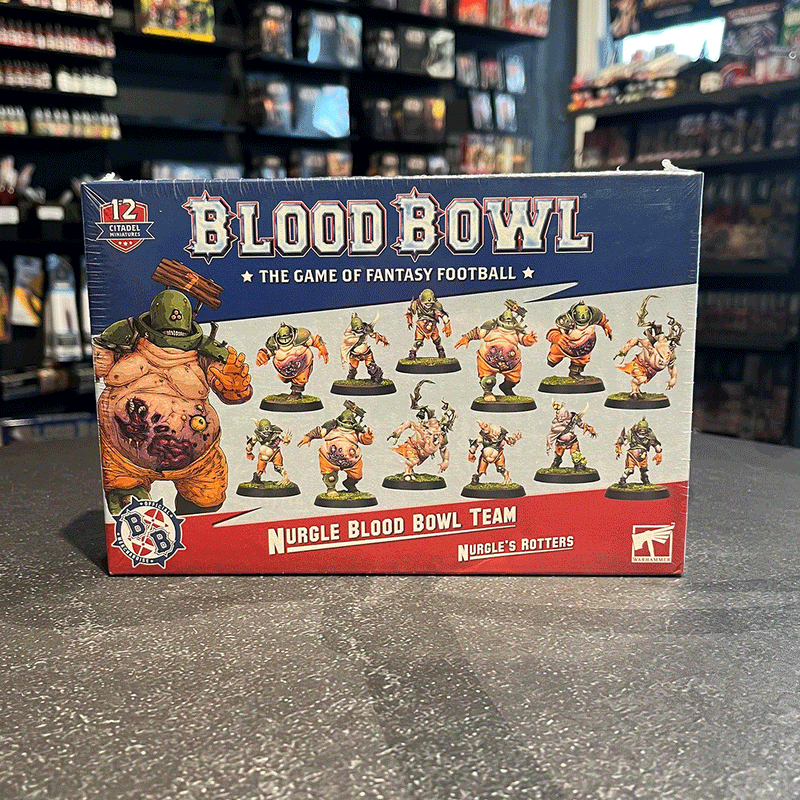 Blood Bowl - Nurgle Team - Nurgle's Rotters