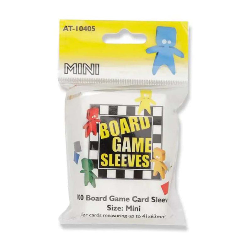 Board Game Sleeves Clear – Mini Sized (41 x 63mm)