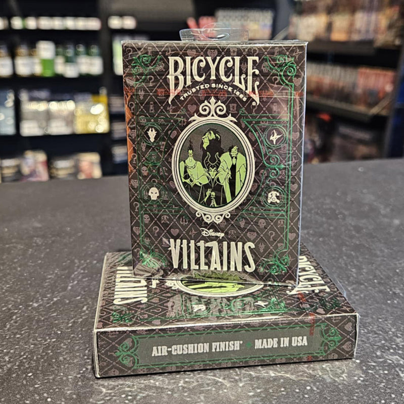 Disney Villains: Green Playing Cards by Bicycle Cards
