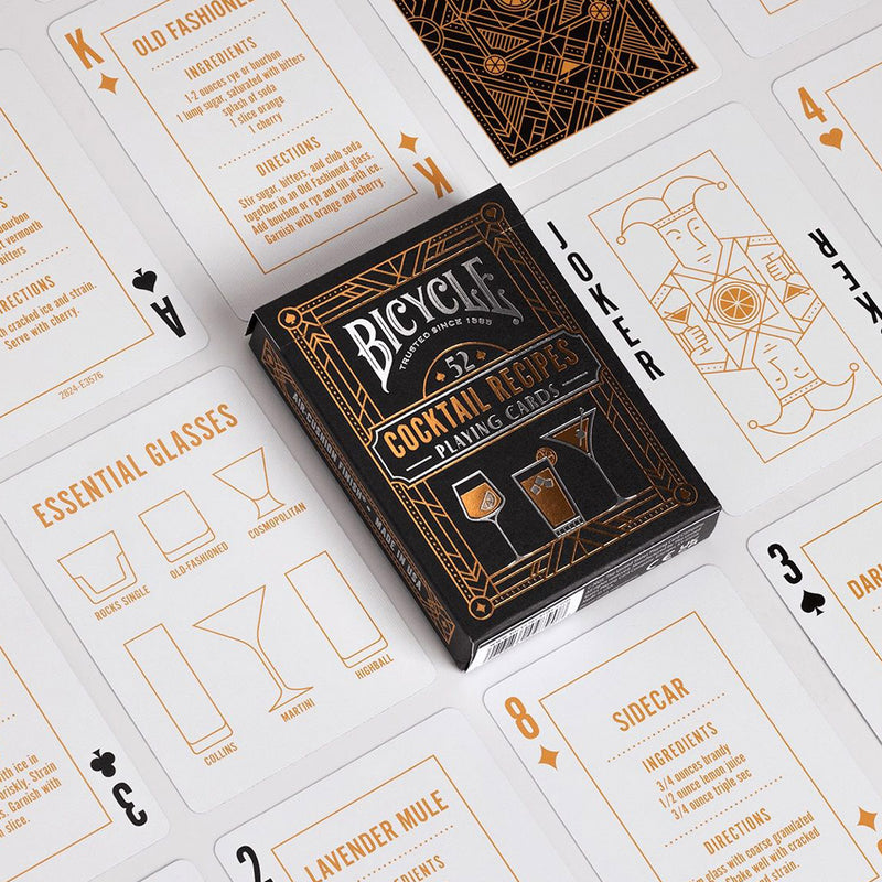 Cocktail Recipes Cards by Bicycle Cards