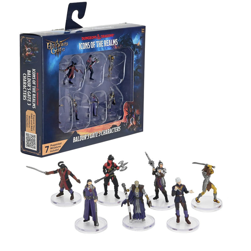 Baldur's Gate 3 – Character Boxed Set: D&D Icons of the Realms Miniature Set