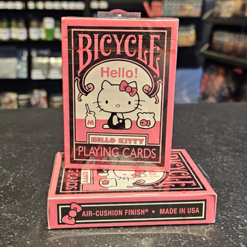 Hello Kitty Black & Pink Playing Cards by Bicycle Cards