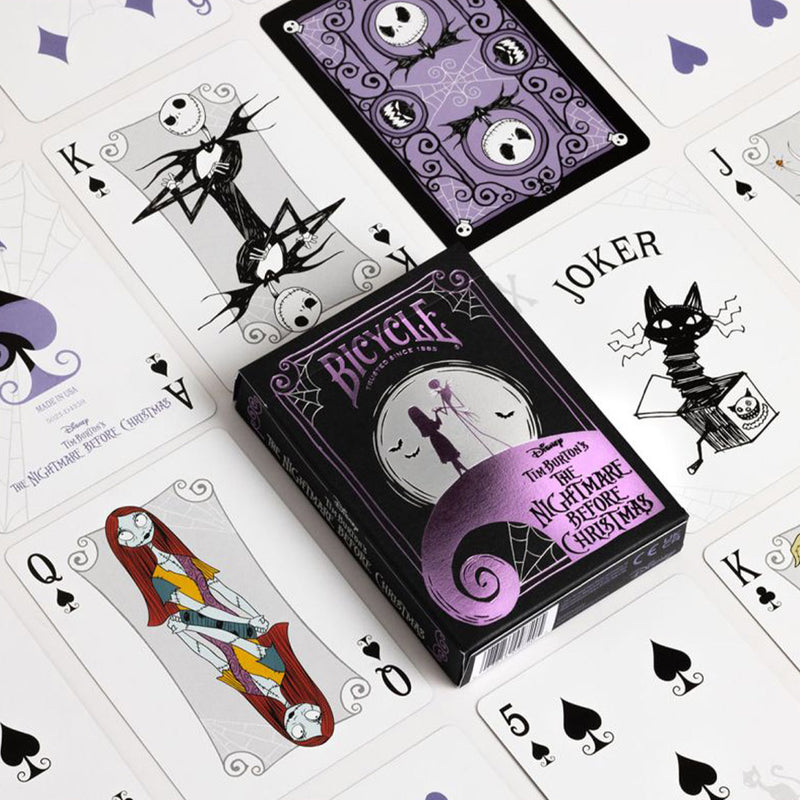 The Nightmare Before Christmas Playing Cards by Bicycle Cards