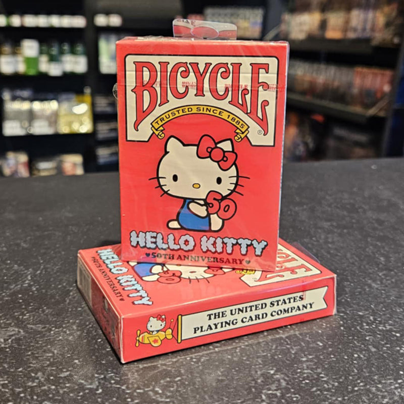 Hello Kitty 50th Anniversary Playing Cards by Bicycle Cards