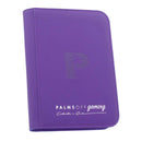 Palms Off Gaming: Collector's Series 4 Pocket Zip Binder – Purple