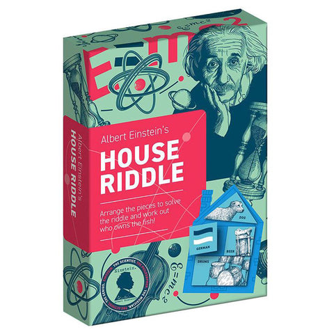 Albert Einstein’s House Riddle - Professor Puzzle Games