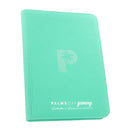 Palms Off Gaming: Collector's Series 9 Pocket Zip Binder – Turquoise