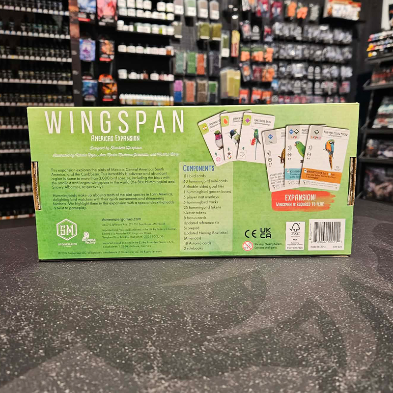 Wingspan - Americas Expansion