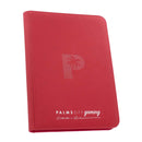 Palms Off Gaming:  Collector's Series 9 Pocket Zip Binder – Red