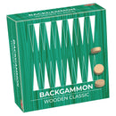 Wooden Classic Backgammon Set - Travel Size