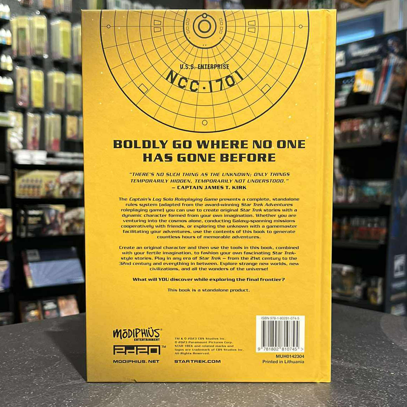 Star Trek Adventures: The Roleplaying Game Captain's Log Solo Roleplaying Game - The Original Series Edition
