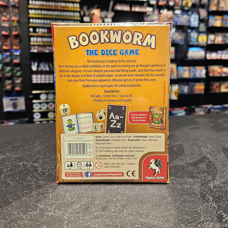 Book-worm The Dice Game