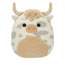 Borsa The Grey Spotted Highland Cow - Squishmallows (19cm/7.5")